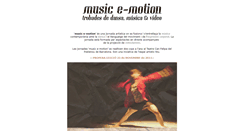 Desktop Screenshot of musicemotion.niubcn.com